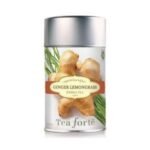 קופסת תה אורגני של ג'ינג'ר ולמון גראס