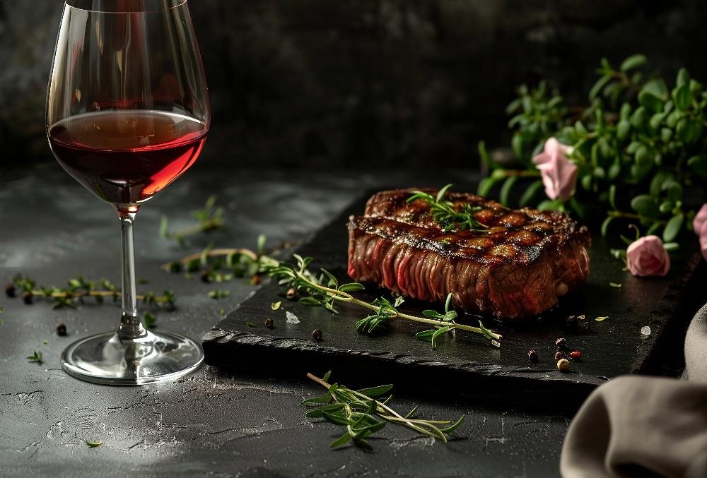 יין אדום עם סטייק – התאמת יין לבשר